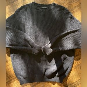 Brand Melville Chunky Navy Sweater